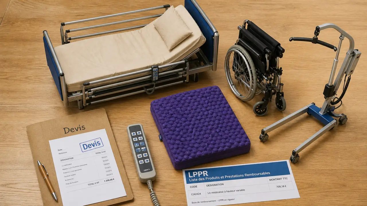 Acces santé matériel médical à domicile : lit, fauteuil et lève-personne