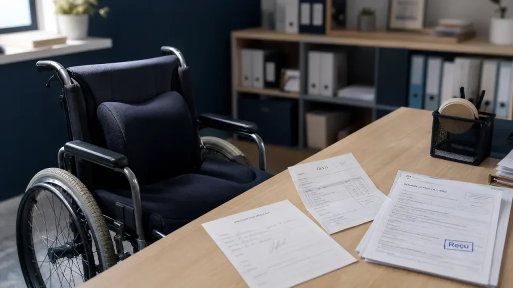 Prise en charge d’un fauteuil roulant depuis le 1er décembre 2025 : prescription, location et reste à charge
