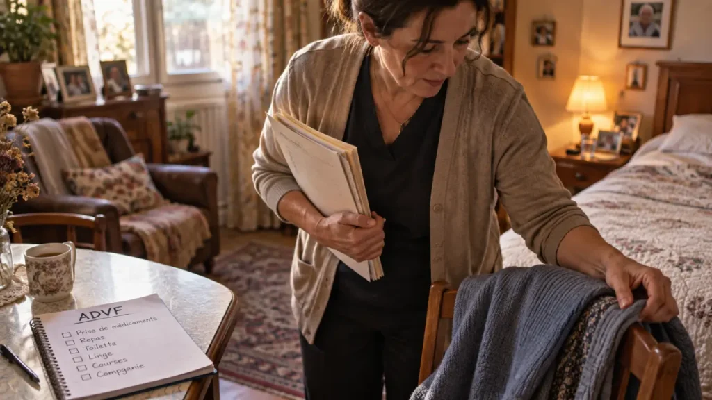 ADVF : un métier d’aide à domicile, sans soins médicaux