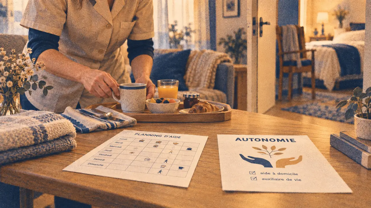 Différence entre aide à domicile et auxiliaire de vie : aide et autonomie à domicile