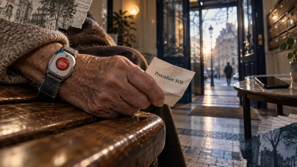 Une montre de téléassistance senior sécurise les sorties sans smartphone