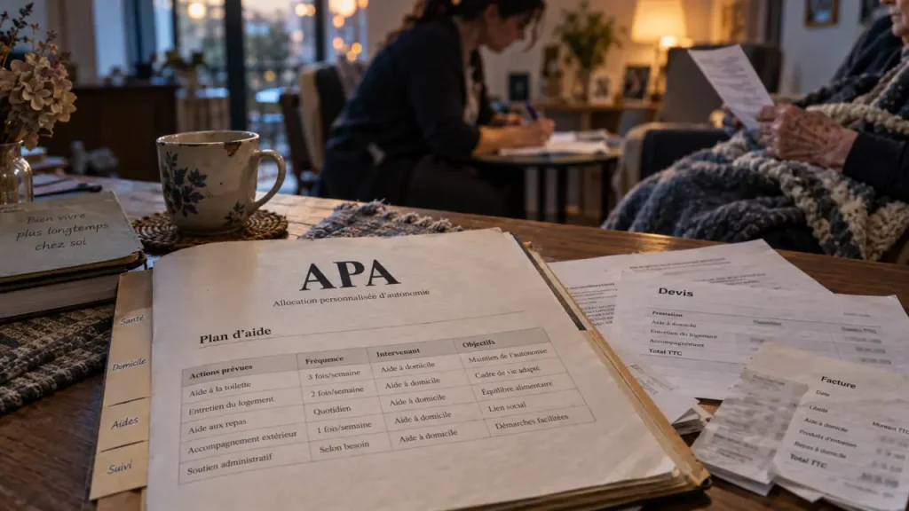 Tarif de l’aide à domicile avec l’APA : le montant du reste à charge dépend de vos revenus
