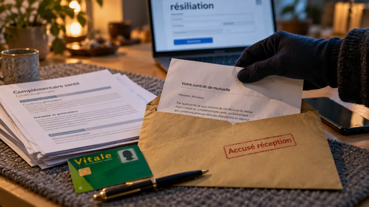 Changement complémentaire santé : demande de résiliation sans rupture