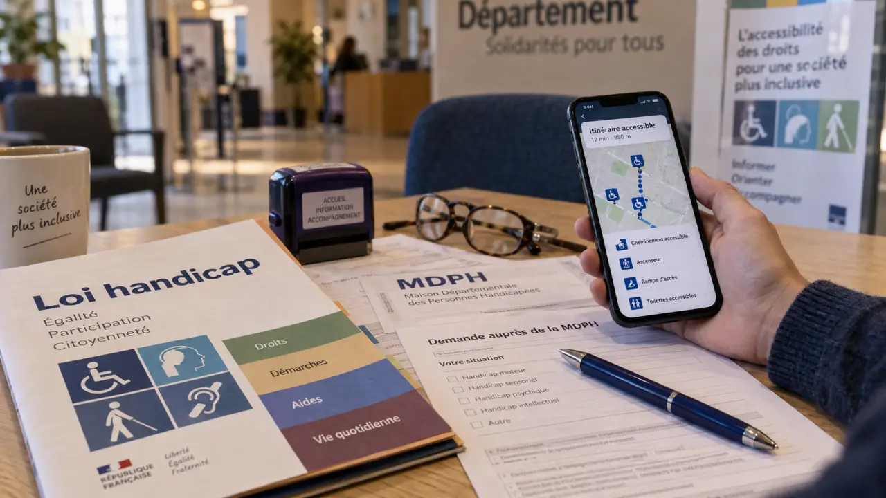 La loi handicap : dossier MDPH, formulaire et demande de compensation