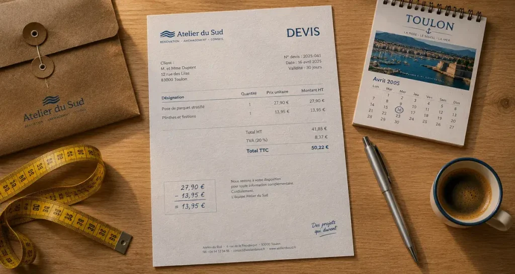 Tarif aide à domicile à Toulon : 27,90 € l&rsquo;heure, mais combien reste-t-il vraiment à payer ?